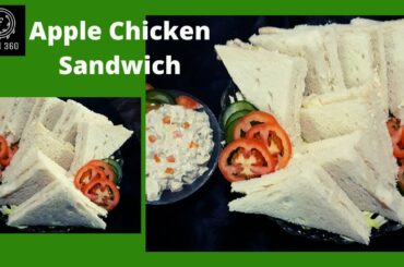 Apple Chicken Sandwich / Quick & Easy Chicken Apple Sandwich Recipe / FOODI 360