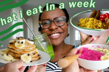 Vegan What I Eat in a Week - vegan breakfast ideas | veggieonpennies
