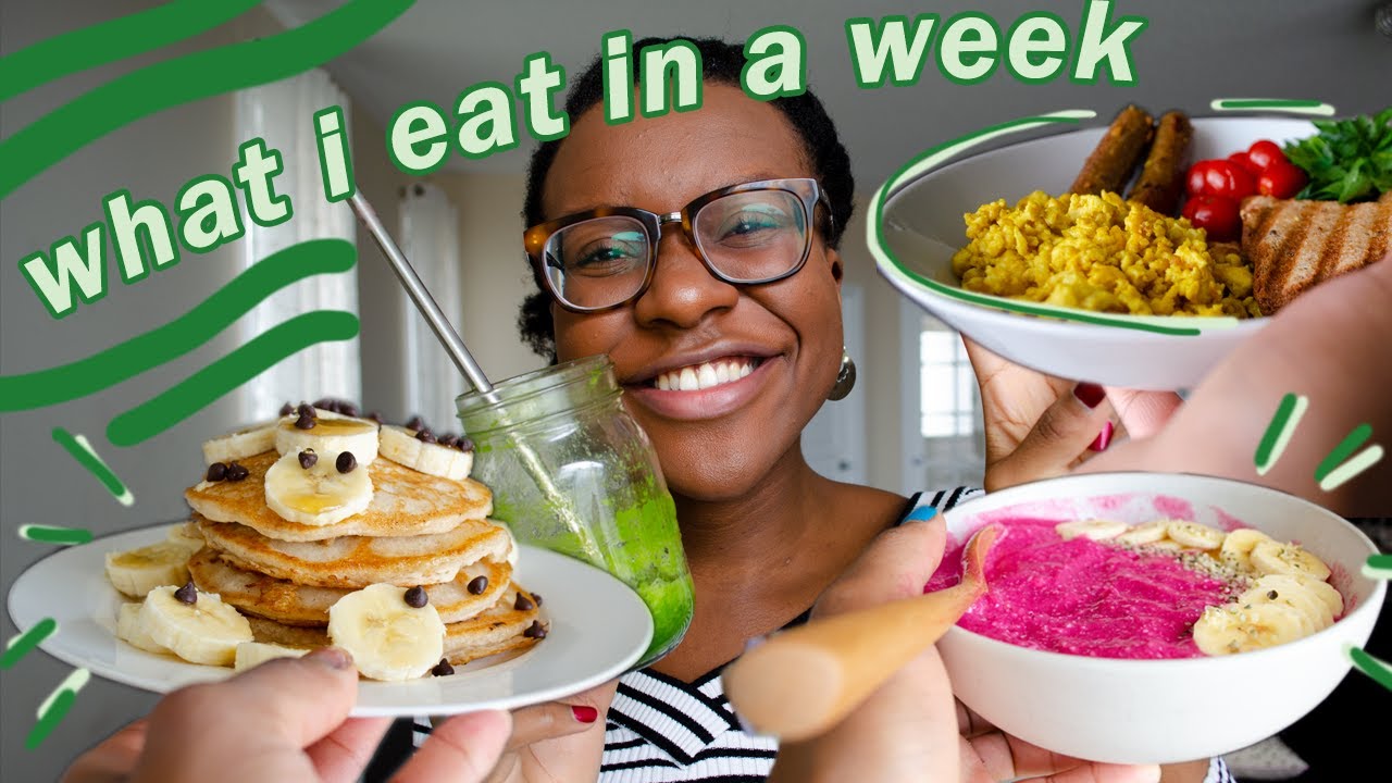 Vegan What I Eat in a Week – vegan breakfast ideas | veggieonpennies Vegan What I Eat in a Week - vegan breakfast ideas | veggieonpennies