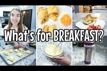 WHAT'S FOR BREAKFAST EASY // SIMPLE AND QUICK BREAKFAST IDEAS