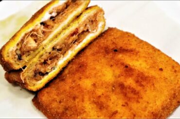 Chicken Stuffed Bread Crepes