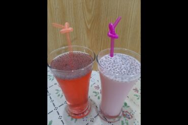 2 Refreshing Rooh Afzah Drinks | Aftari Drinks 2020 | Ashiii's Ideas
