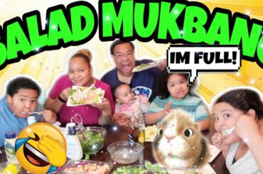 #stayhome KETO SALAD MUKBANG #withme | MOTHERS DAY 2020