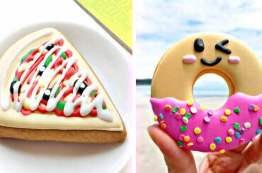Cute Cookies Decorating Ideas For Birthday | Easy Cookies Recipes | Yummy Colorful Cookies Tutorial