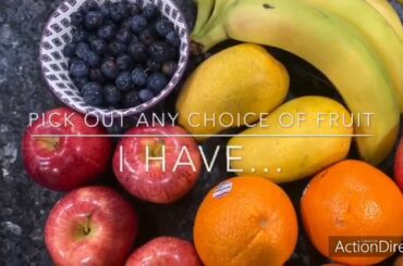 How to make Fruit Chaat/Salad