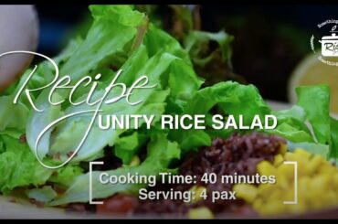 Healthy Salad Recipes | Unity Rice Salad | BERNAS Recipe