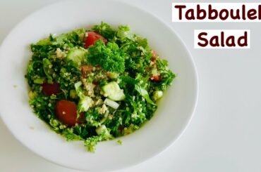 How to make gluten free Tabbouleh salad | 20 minutes healthy salad recipe