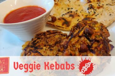 ONLY 70 CALORIES: How to make Low Calorie Vegetarian Kebabs! | Lockdown Recipe 4