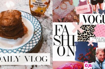 VLOG: skin care routine (am + pm), mama's day + healthy recipes!!