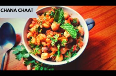 SPICY CHANA CHAAT | HEALTHY CHAAT RECIPE | EASY LOCK DOWN RECIPE