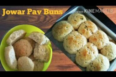 Jowar Pav Recipe | Jowar Pav Buns | Healthy Jowar Milet Bread
