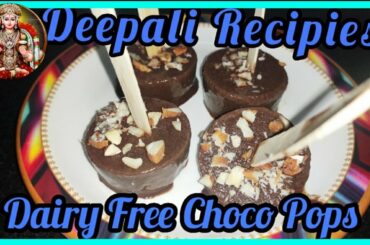 #DairyFreeChocoPops || Easy Dessert || Healthy Food || In Marathi || By Deepali Recipies ||