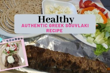 Healthy and Authentic Greek Souvlaki Recipe! (Quick n Easy, Step by Step)