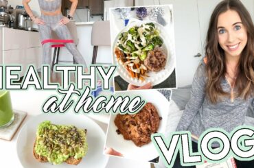 DAY IN THE LIFE: staying healthy at home, what I eat in a day