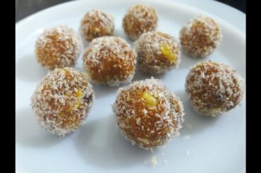 Healthy Carrot&Dates Truffles Recipe | Easy Carrot Dessert at home