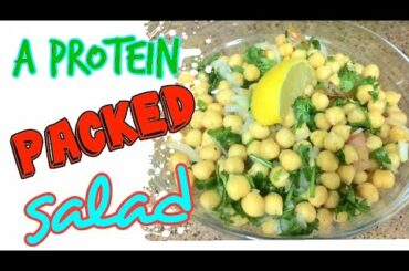 Delicious Chickpeas Salad Recipe | Garbanzo Salad || Lady ZieVersion
