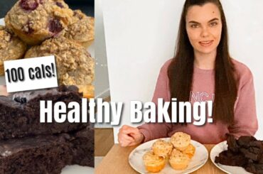 Healthy & Easy Sweet Treats | Low Calorie Protein Brownies & Muffins