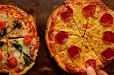 Low Carb Protein Pizza! | Only 228 Calories and 12g Carbs in the WHOLE Pizza!