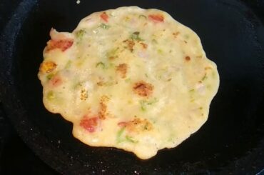 Breakfast recipe/instant channa dosai recipe with tomato chutney/breakfast idea/Anu Meals N Memories