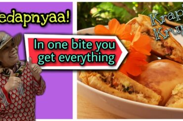 Menu mudah:POPIAH SANDWICH GORENG TERSEDAP|Tastiest Deep Fried Popiah Sandwich|easy cooking