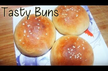 buns recipe | easy n tasty sweet bun recipe | healthy n easy bun recipe | burger buns recipe