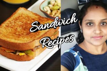 Easy to do Sandwiches/ 4 quick and easy sandwich recipes/French toast