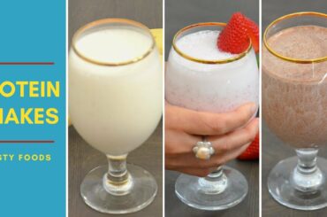 3 Easy and Yummy Protein Shakes | Weight Loss Shakes | Ramadan Recipes | Tasty Foods