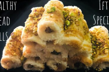 Milky Bread Rolls / Iftar Special Healthy Bread Rolls