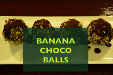 Banana Choco Balls | Simple Healthy Recipes | Yummy Food