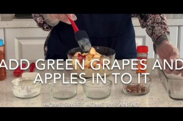 Holiday fruit salad# Recipe vlog#refreshing summer salad