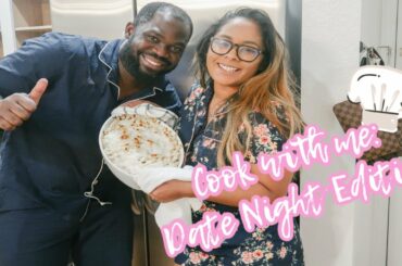 COOK WITH ME HUSBAND & WIFE EDITION // CHICKEN ALFREDO BAKE // DINNER IDEAS