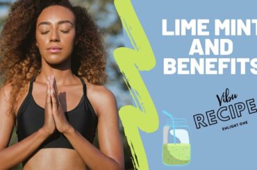 Lime and mint recipe with benefits | lose belly fat | Healthy drink | Mint lime juice | Vibu Recipes
