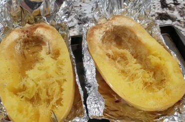 Spaghetti squash dinner fast and easy