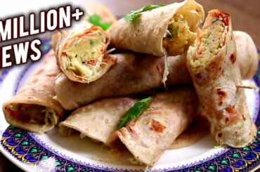 Veg Frankie | Homemade Frankie Recipe | The Bombay Chef - Varun Inamdar