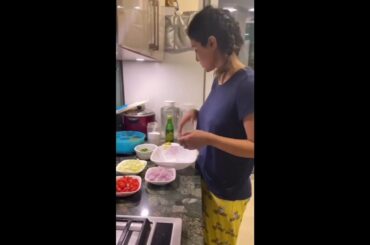 Hina's healthy salad