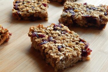 Healthy Oatmeal Breakfast Bars Recipe | The Sweetest Journey