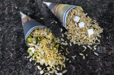 Healthy Midnight/Anytime Snack 2 minutes Recipe. Tasty, Crispy, Non-Fried Poha / Chidwa with a twist