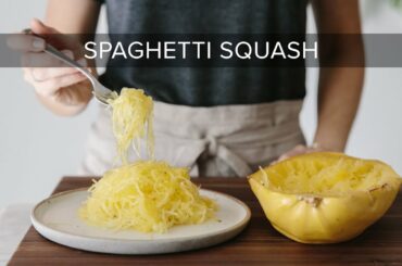 HOW TO COOK SPAGHETTI SQUASH | a healthy, easy, low carb, keto recipe