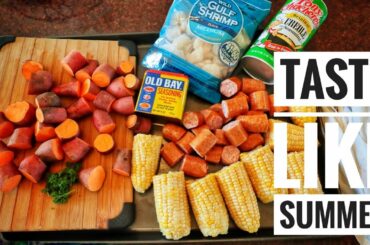 AMAZING Sheet Pan Shrimp Boil | 15 Minute Prep Dinner Recipe