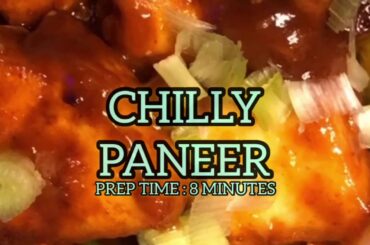 Chilli Paneer Recipe | Easy quick snacks at home | Vegetarian recipes | Lockdown 4 recipe