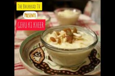Gehu ki kheer | healthy recipe in lockdown | Tasty | Try it.l Desi recipe for sweet lovers