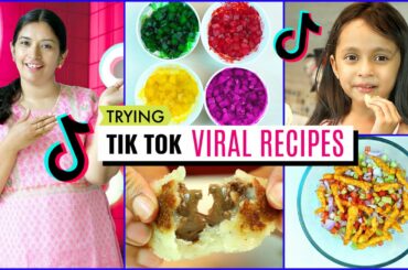 Trying TiKToK Viral Food Recipes | CookWithNisha
