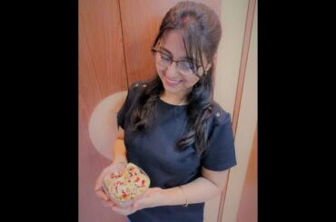 Cone Papad Salad |Healthy Snacks|