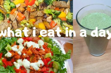 WHAT I EAT IN A DAY || Healthy Meals || Weight loss Journey || Ep.1