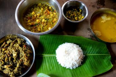 Summer Season Village Bengali Lunch Thali | Quick & Easy Village Lunch Recipes by Grandmother