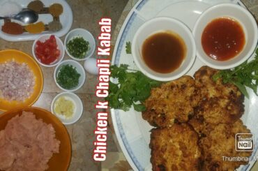How to make Chicken Chapli Kabab Recipe By Healthy Foods