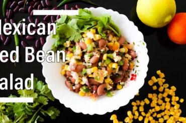 Mexican Red Beans Salad | Healthy Protein Salad | PotToPlate