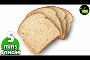 5 Minute Easy Snacks Recipe | Evening Snacks | Lockdown Recipes | Bread Recipes | Instant Snacks