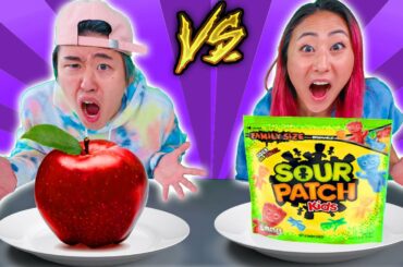 HEALTHY VS JUNK FOOD CHALLENGE
