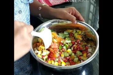 Healthy salad by Aishu and Sannu